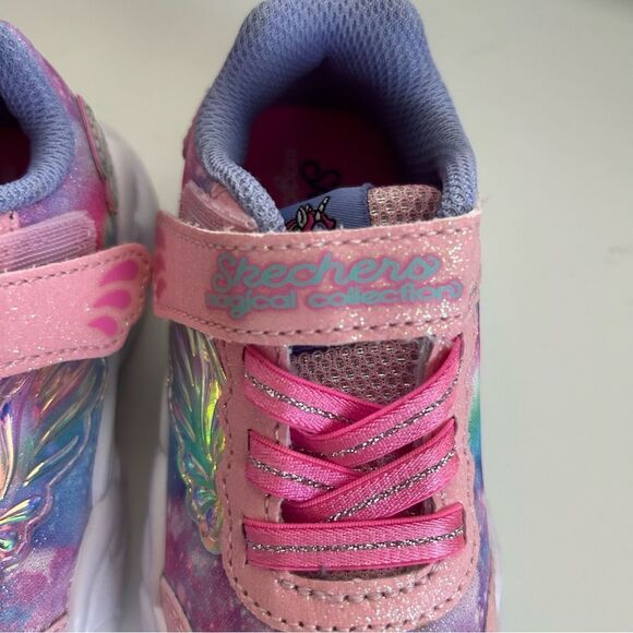 NEW SKECHERS unicorn storm (toddler) in pink-lavender - Picture 4 of 7